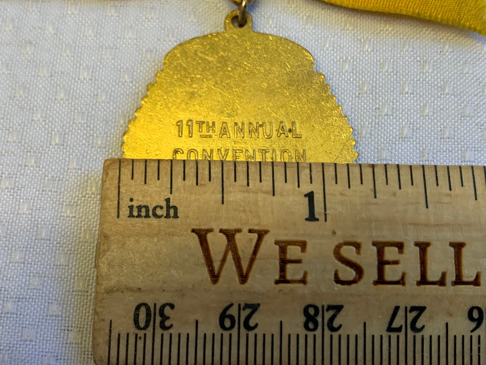 1906 Nat’l Assoc of Credit Men Souvenir Badge Pin Balto MD 11th Convention