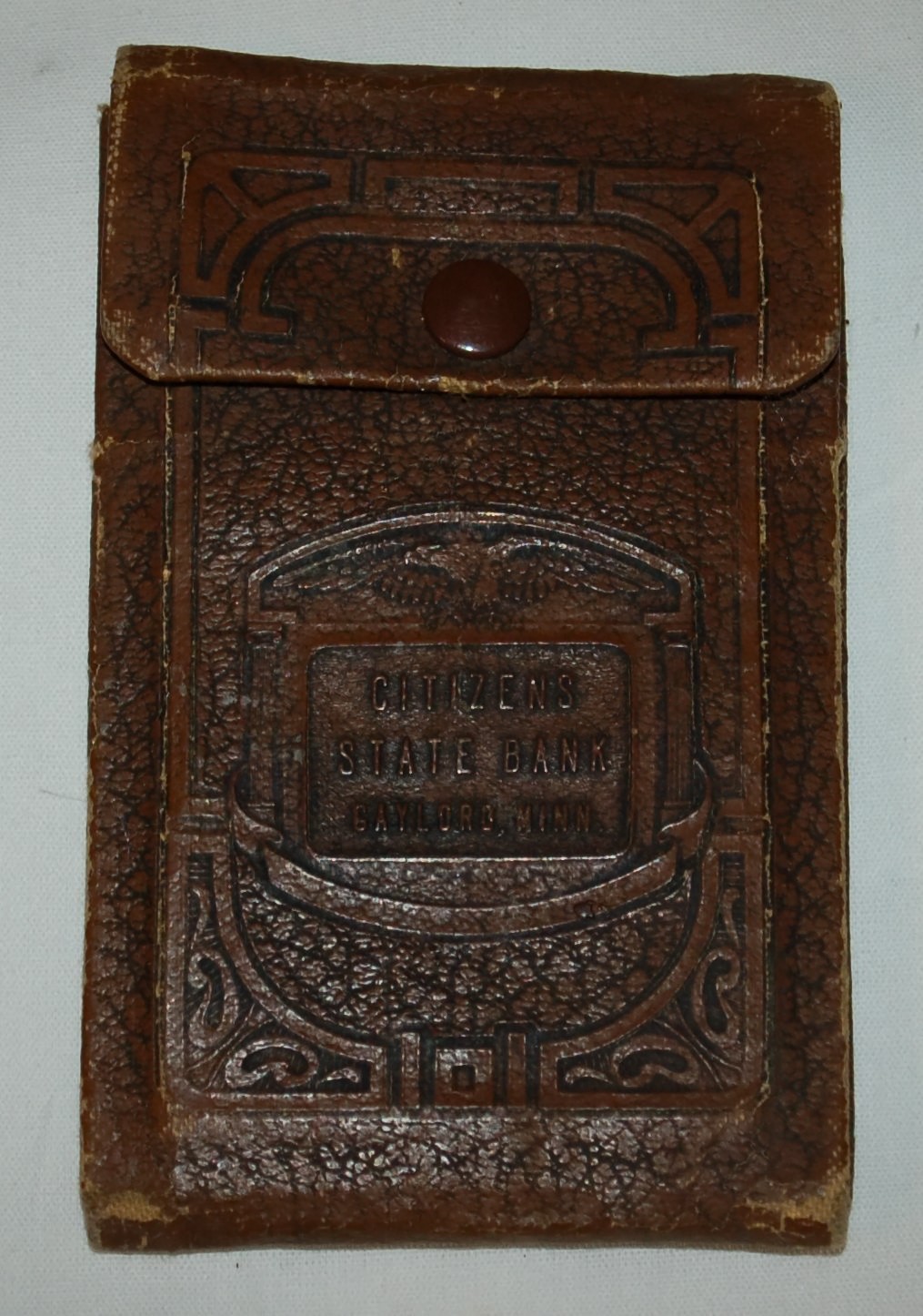 VINTAGE Citizens State Bank Gaylord Minnesota Checkbook 1930’s RARE FIND!