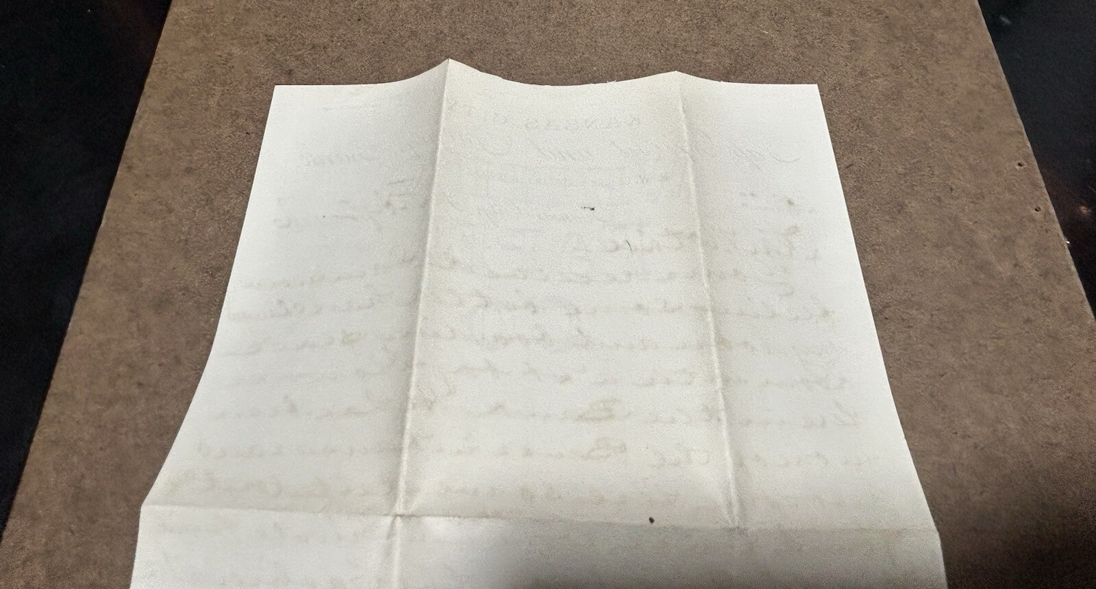 KANSAS CITY SAFE DEPOSIT AND SAVINGS BANK LETTER & ENVELOPE DATED 1886