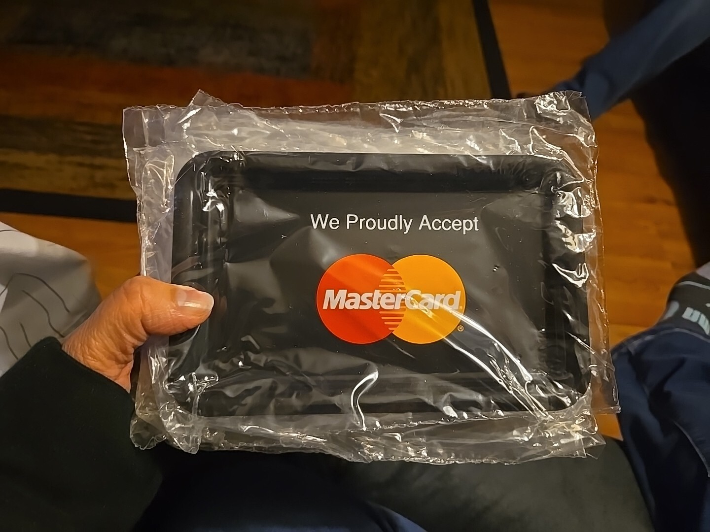 13 Vintage Mastercard Credit Card Honored Here Plastic Tray NEW AND SEALED