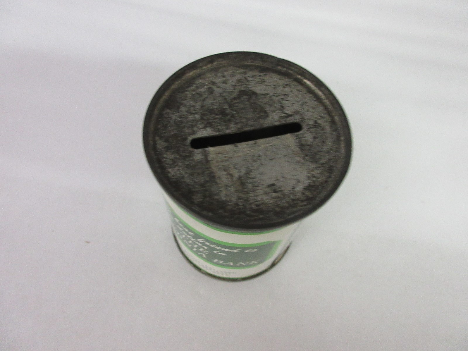 VINTAGE HIBERINA BANK PROMO BANK TIN ADVERTISING COLLECTIBLE M-952