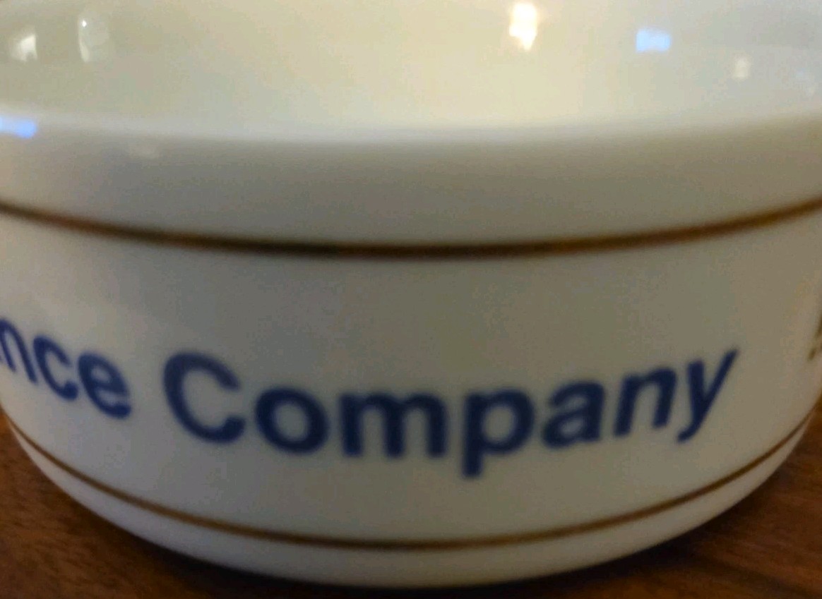 Tiffany & Co Porcelain Made In Japan For The Penn Mutual Life Insurance Co 1997