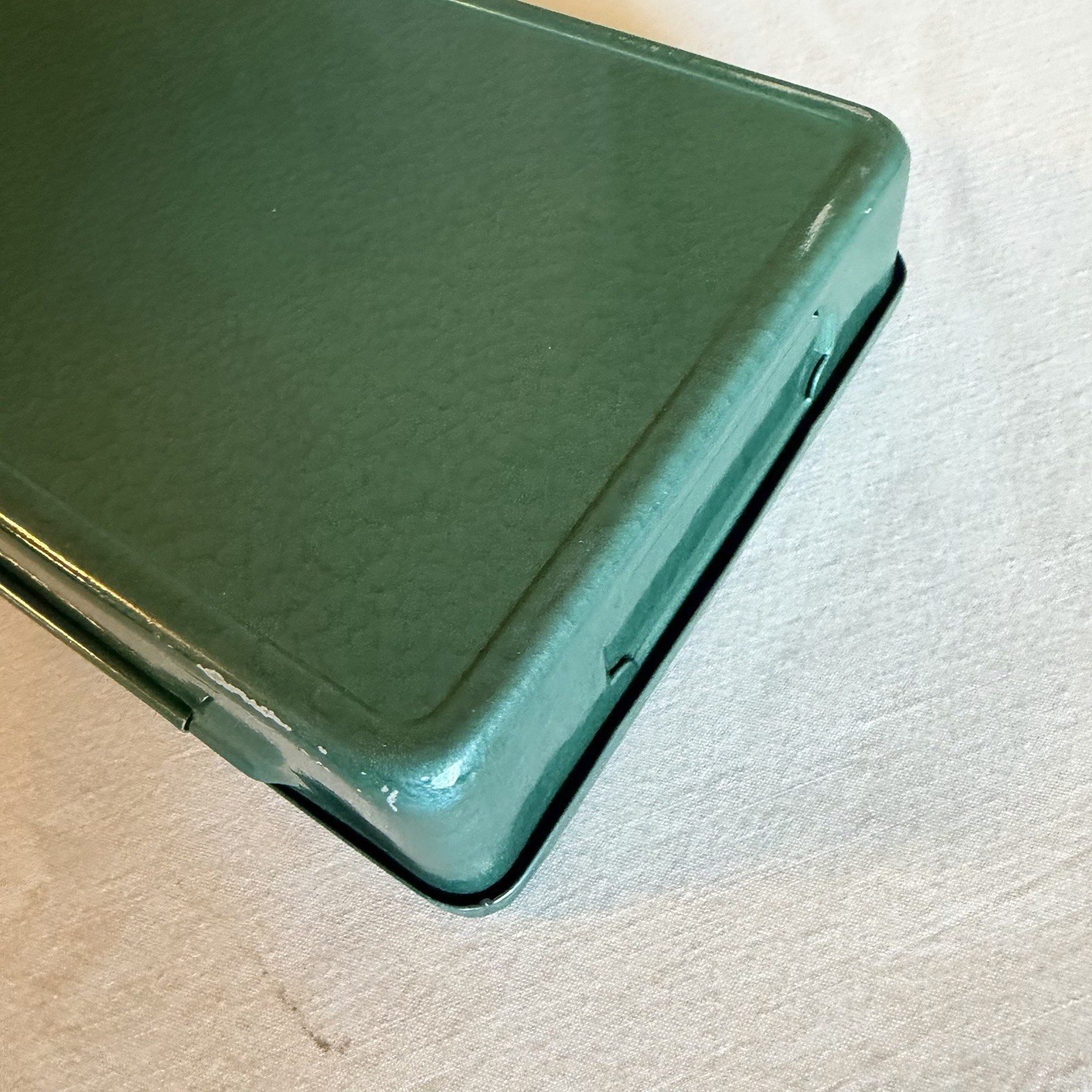 VTG Metal Storage Box The Prudential Insurance Co. 5050 W. Lovers Ln. Dallas TX