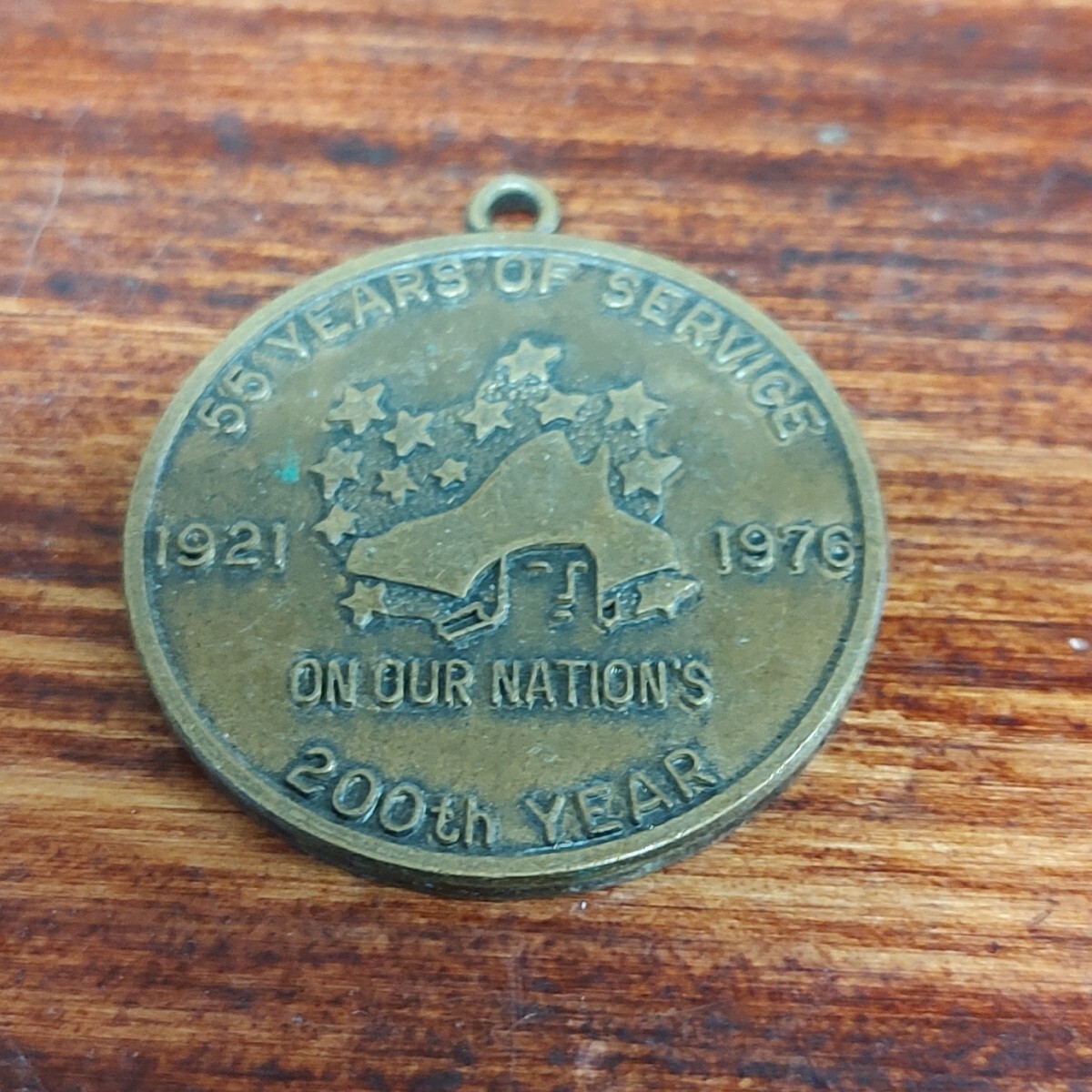 1976 Citizens Federal S&L Cleveland 55 Years Service/Nation’s 200th Year Token