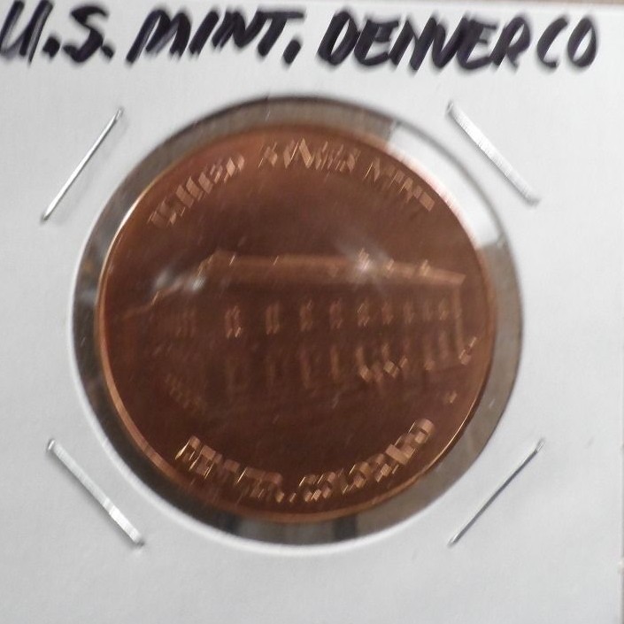 UNCIRCULATED DENVER,CO US MINT COMMEMORATIVEI 1789 MEDALLION (42717)