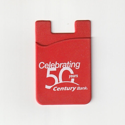 Century Bank Celebrating 50 Years Cell Phone Wallet Pouch