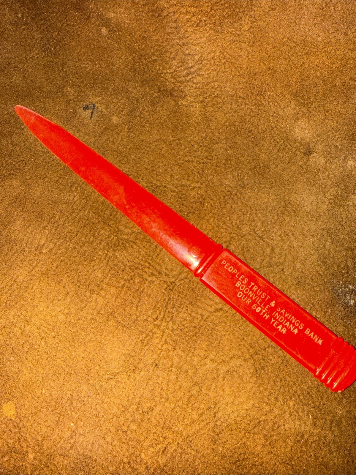 Vtg Souvenier From 1945 For50th Anniversary For People’s Trust And Savings Bank