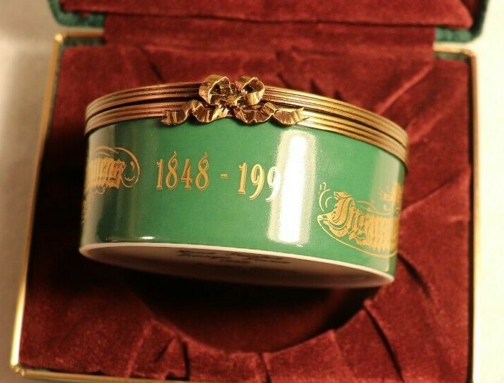 OHIO FARMERS INSURANCE CO LIMOGES POWDER BOX 1848-1998 LIMITED EDITION 586/2500