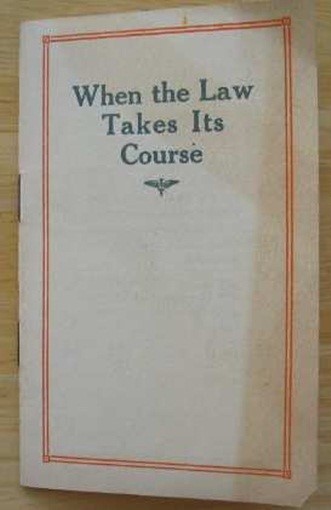 Commonwealth Trust 1918 booklet What Happens if you Die