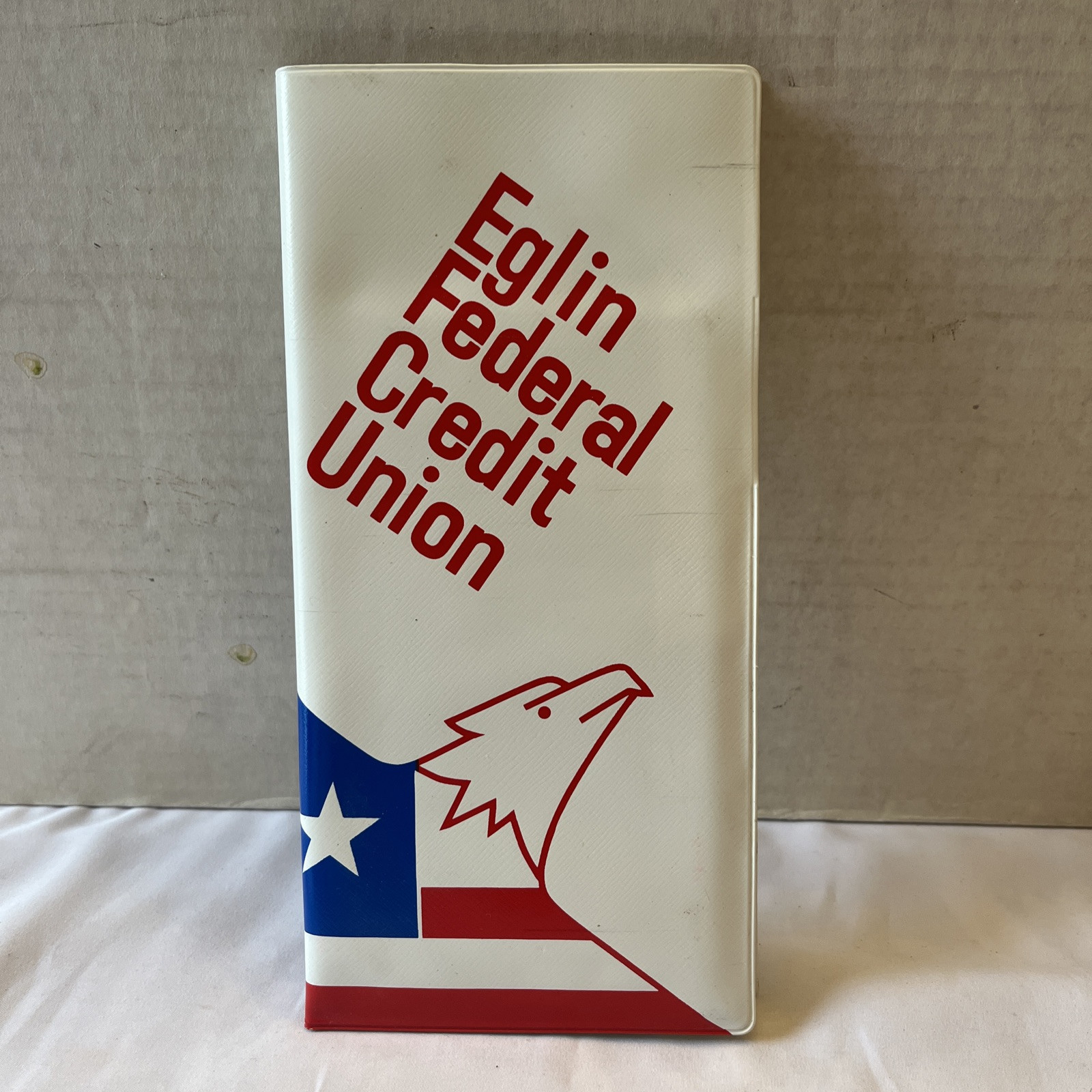 Vintage 1976 Elgin Federal Credit Union Bank Folder Nice Shape