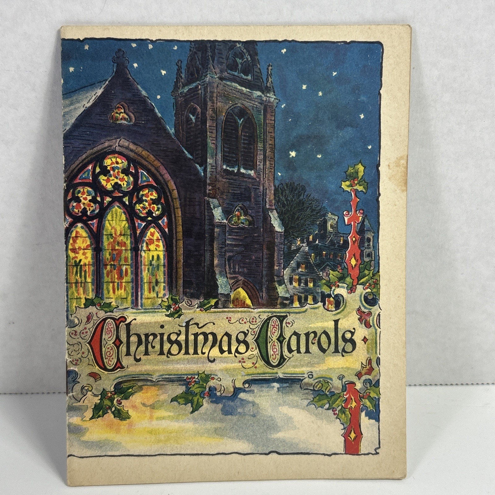 Vintage 1950s Christmas Carols Song Book John Hancock Insurance
