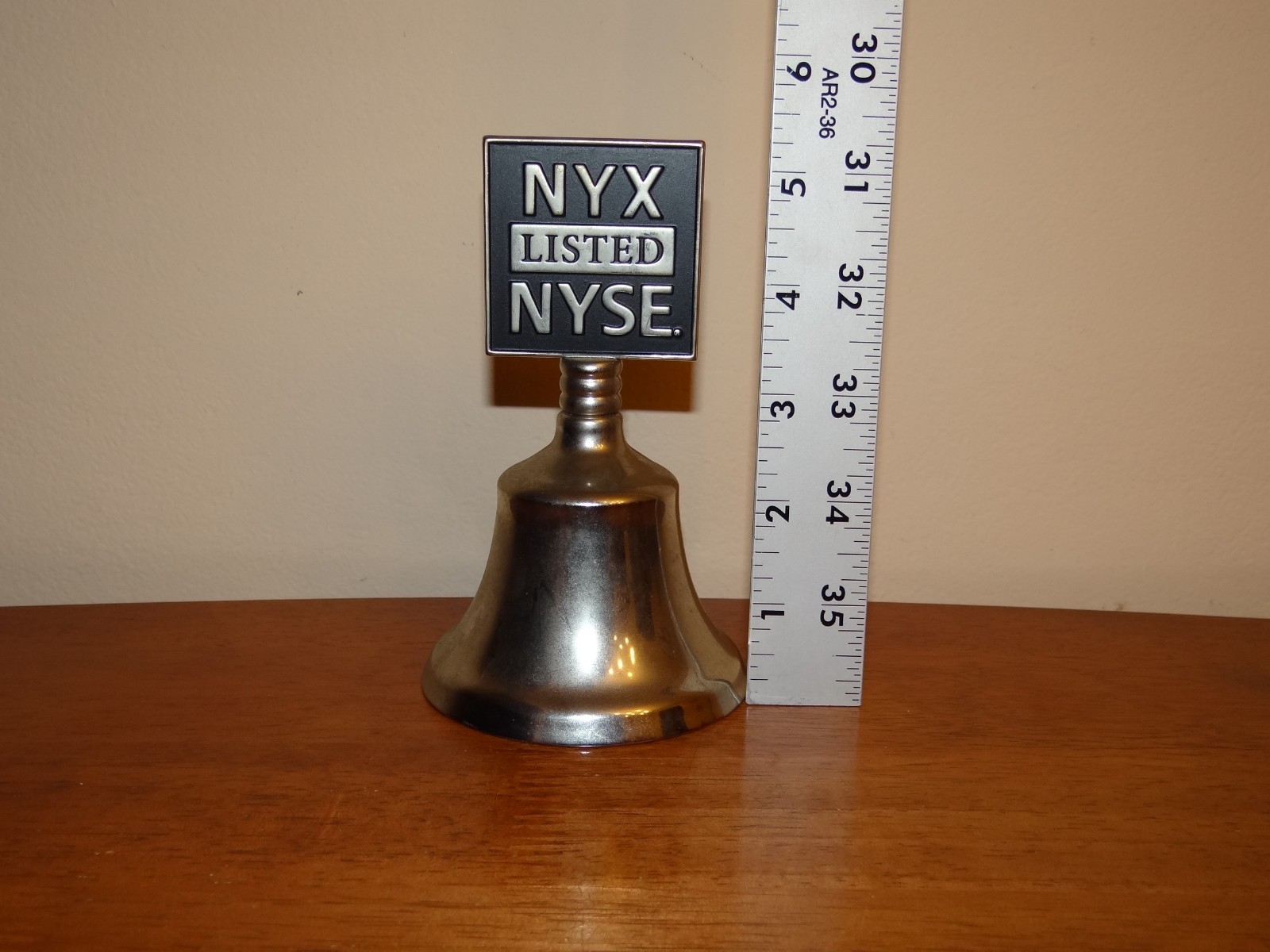 NYSE Listed NYX Commemorative Bell New York Stock Exchange WALL STREET