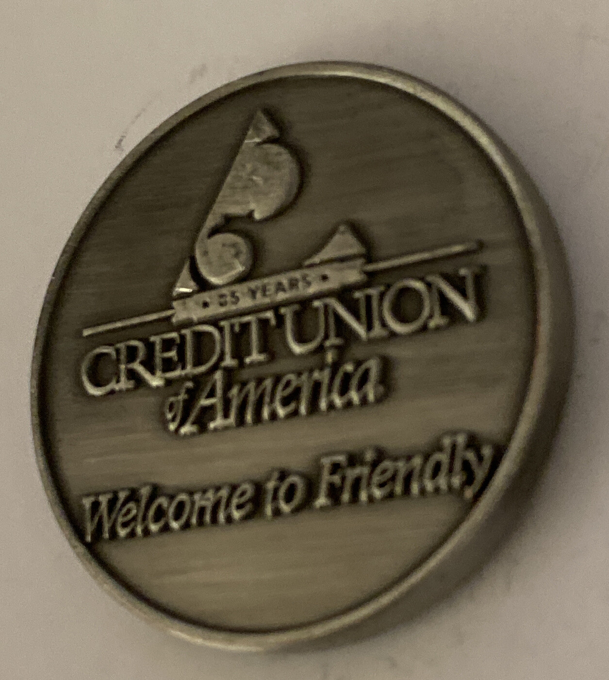 Credit Union of America Wichita Kansas Medallion Coin F18
