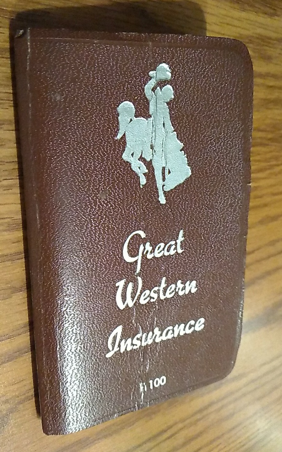 Vintage Unused 1951 Great Western Insurance Advertisement Datebook Planner #1100