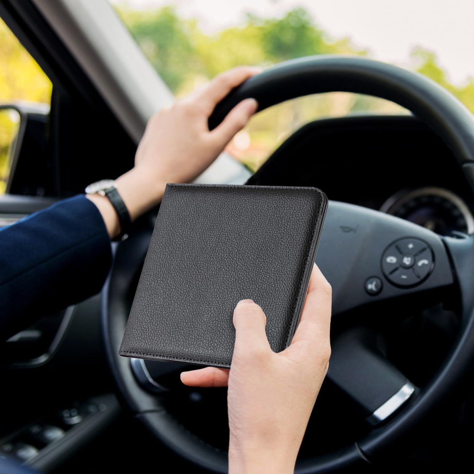 CoBak Car Registration and Insurance Holder – Men and Women Small Lightweight…