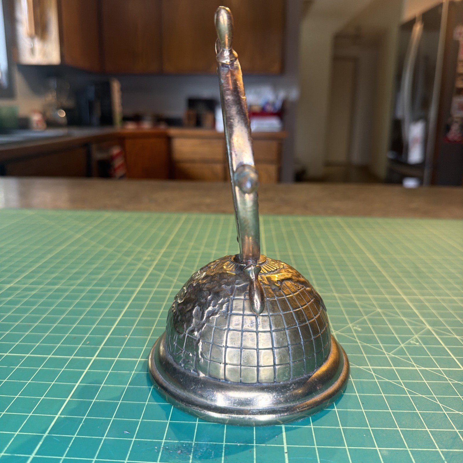 Vintage MCM bronze State Farm Insurance Operation Flagship Statue Award