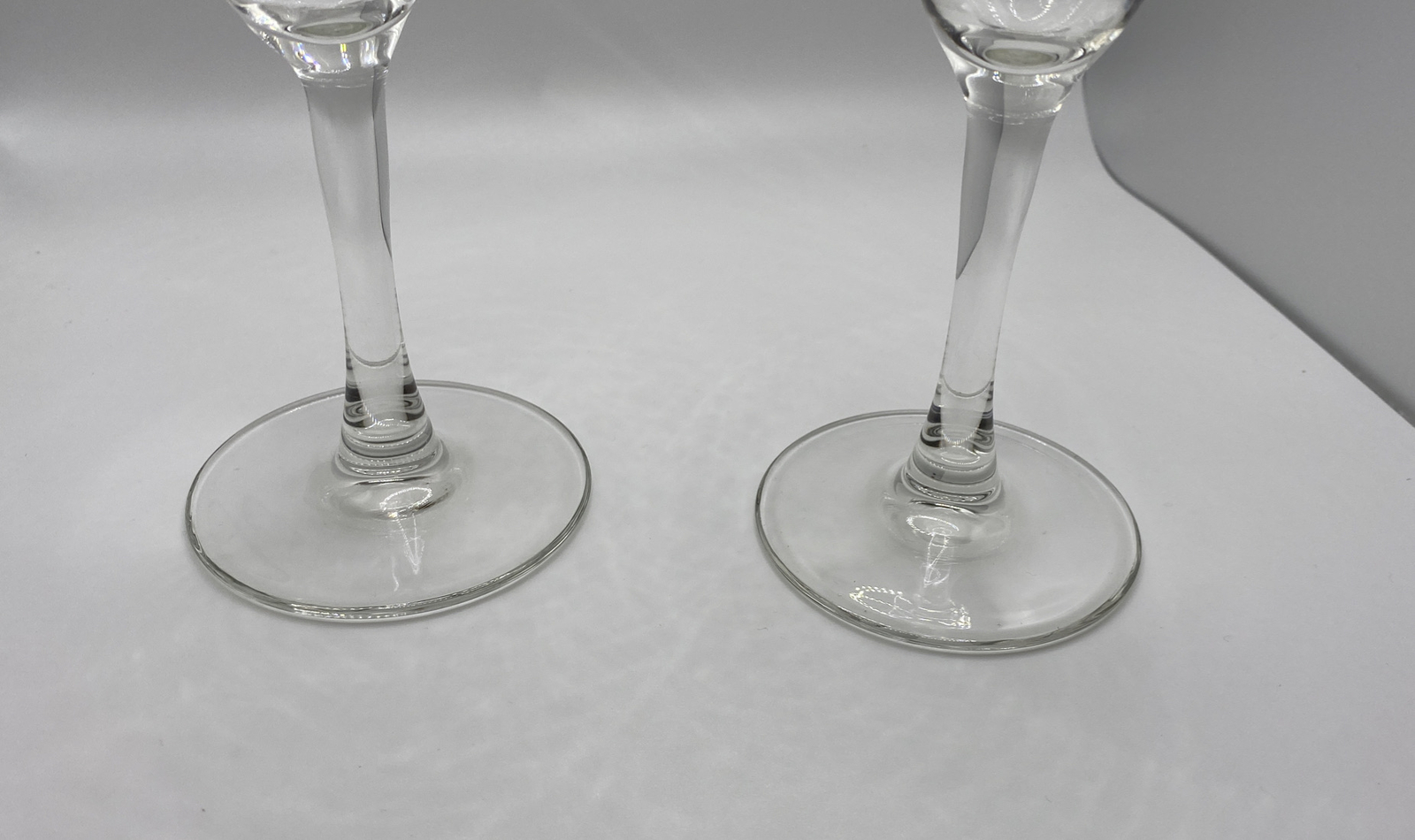 2 Hyster Danville Employees Credit Union 50 Years 1946-1996 Flute Glasses