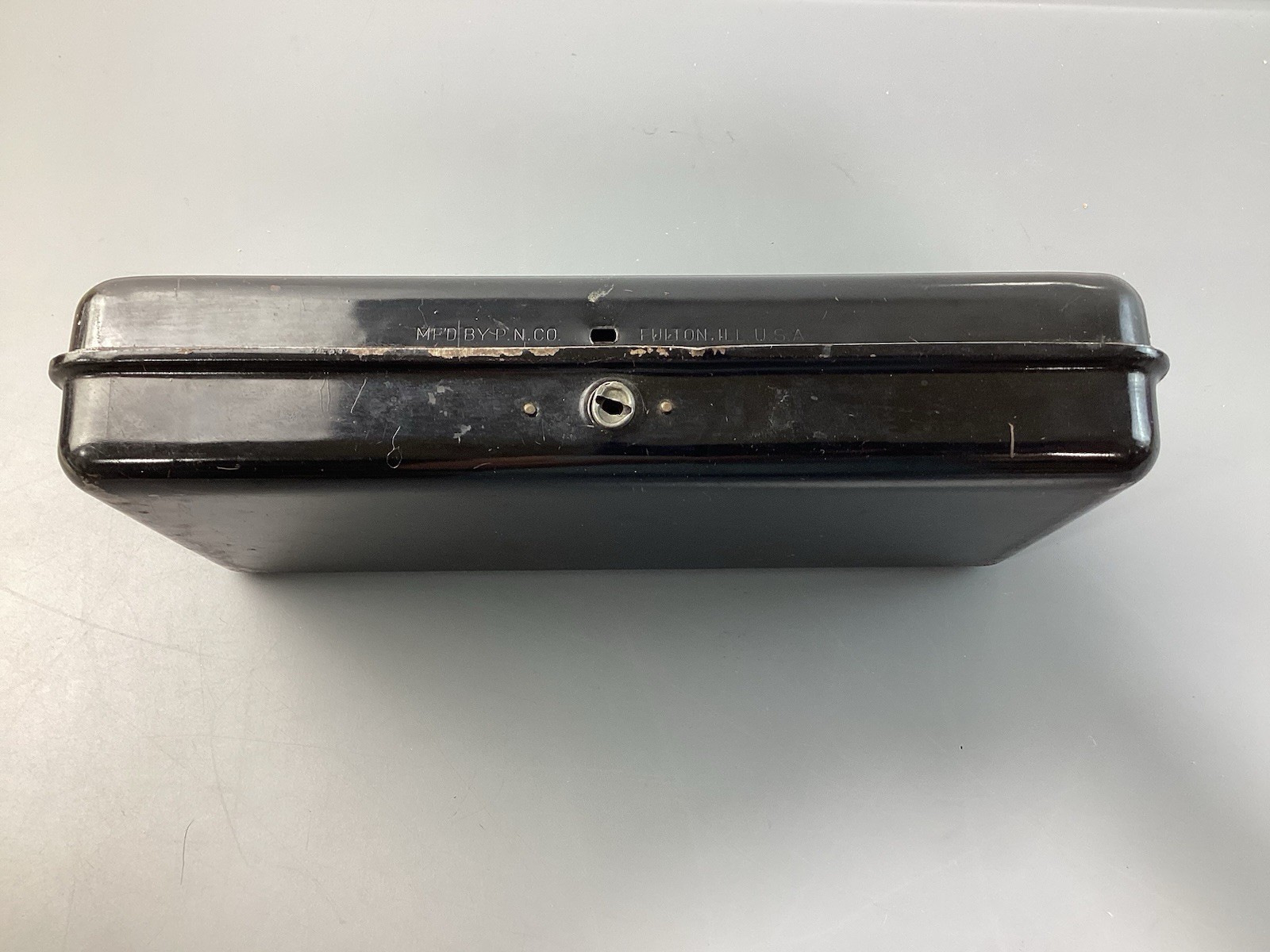 Vintage Metal Life Insurance, Document, Cash Box Denver Colorado