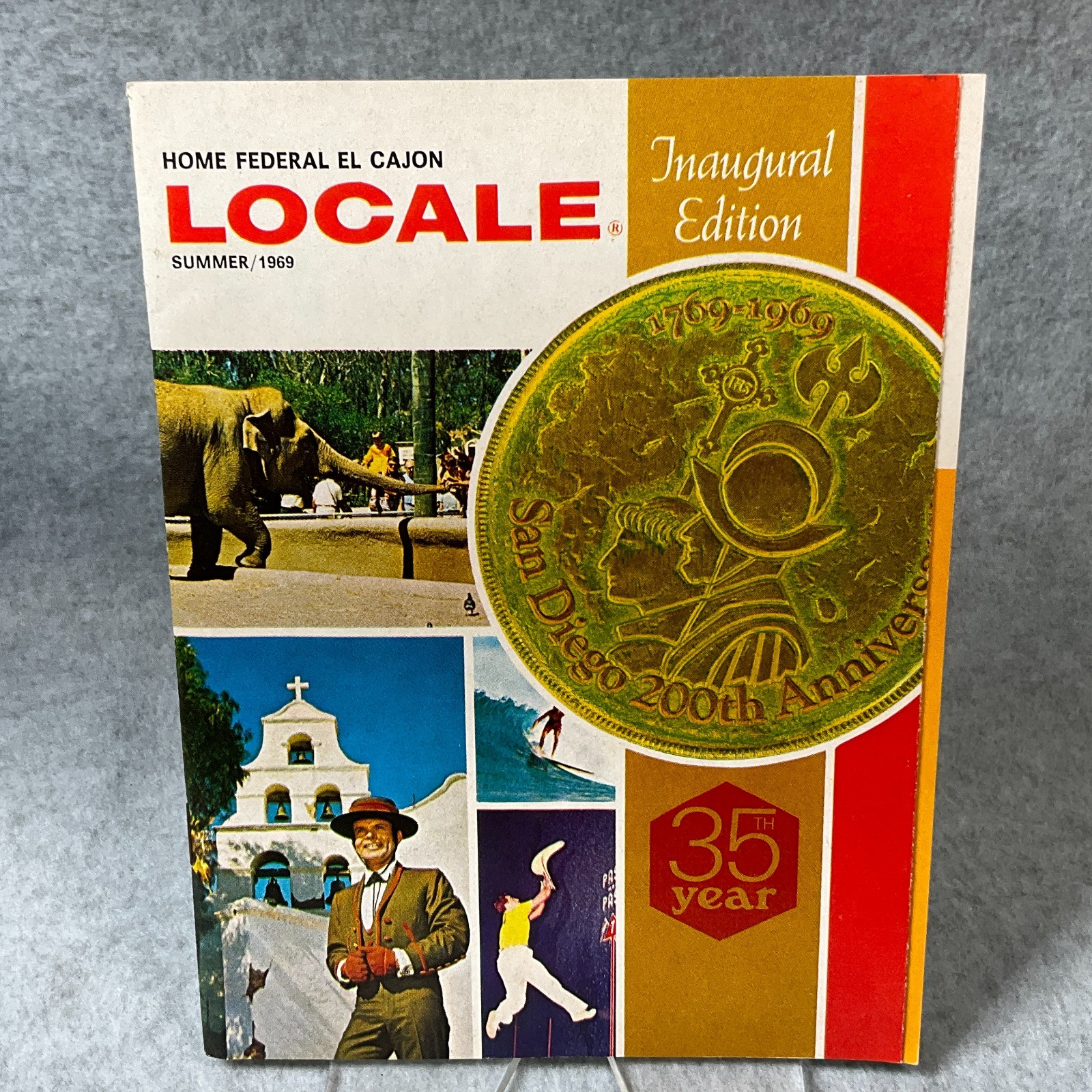 Home Federal Savings Locale Leaflet, Inaugural Edition (Summer 1969) San Diego
