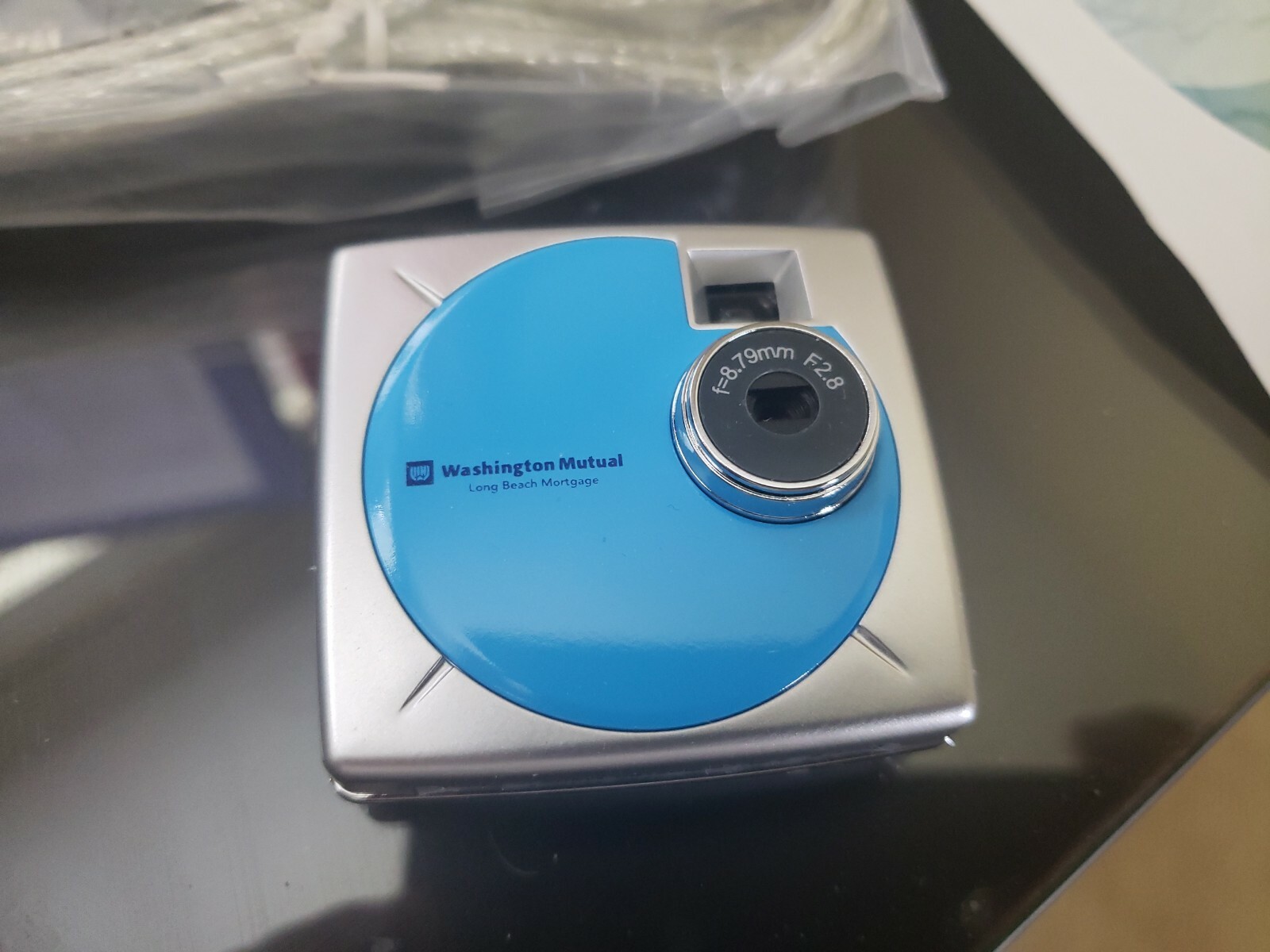 VINTAGE ” WASHINGTON MUTUAL/Long Beach ” small souvenier digital camera – NEW!!