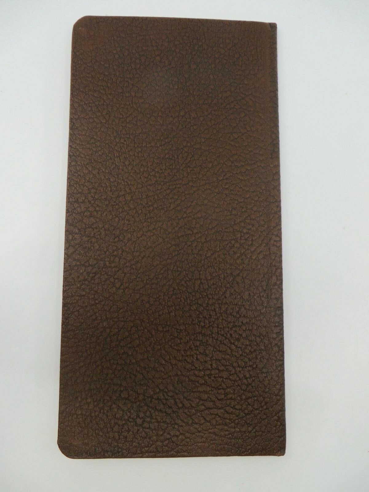 Vtg Account Book Plainville State Bank PLAINVILLE, KANSAS 8.25″ x 3.5″ Leather
