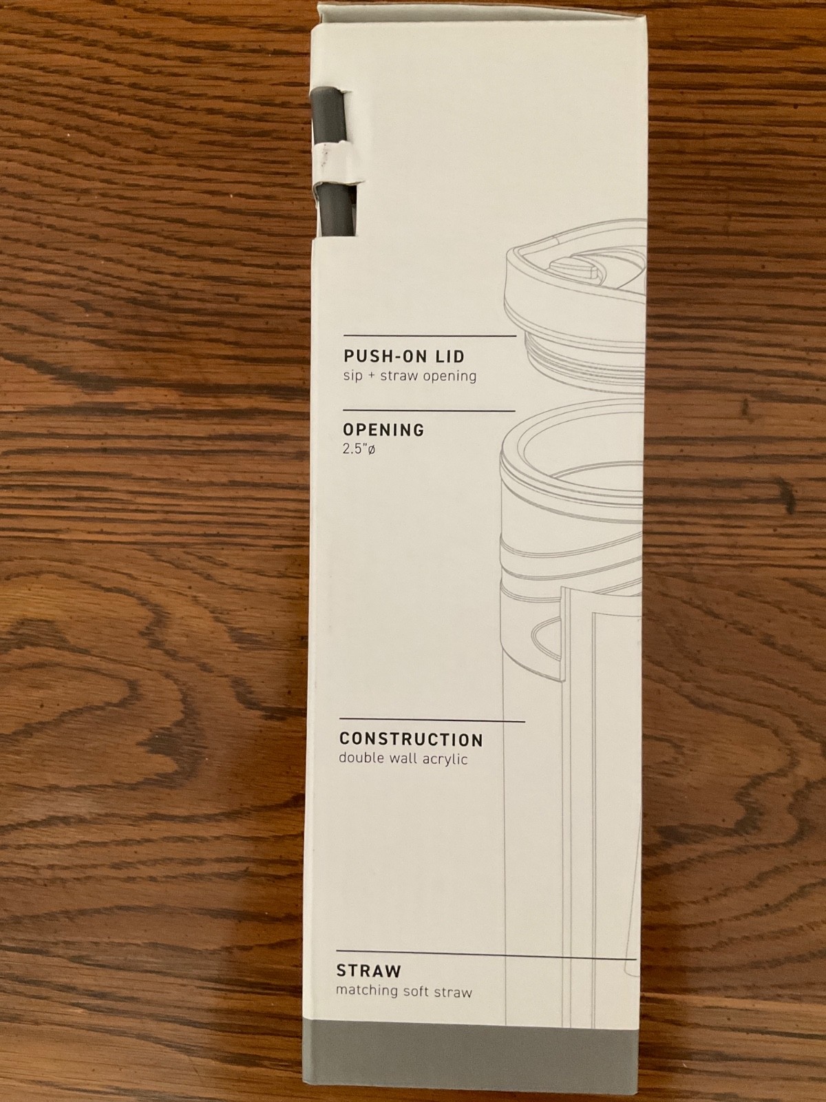 Wells Fargo Bank 16 Oz. acrylic Tumbler – Branded new in box
