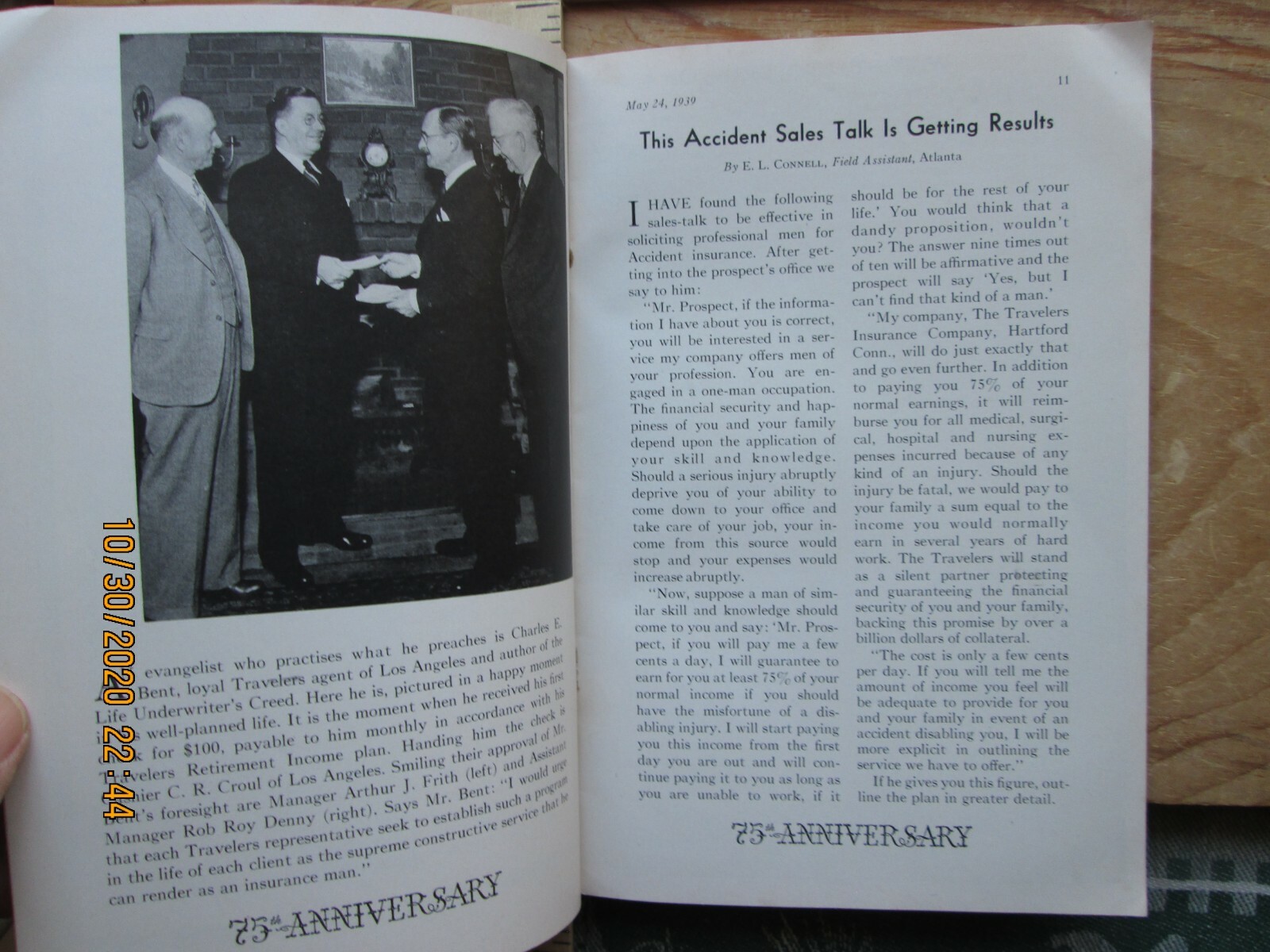 The Travelers Protection and Agents’ Record may 24 1939 mag