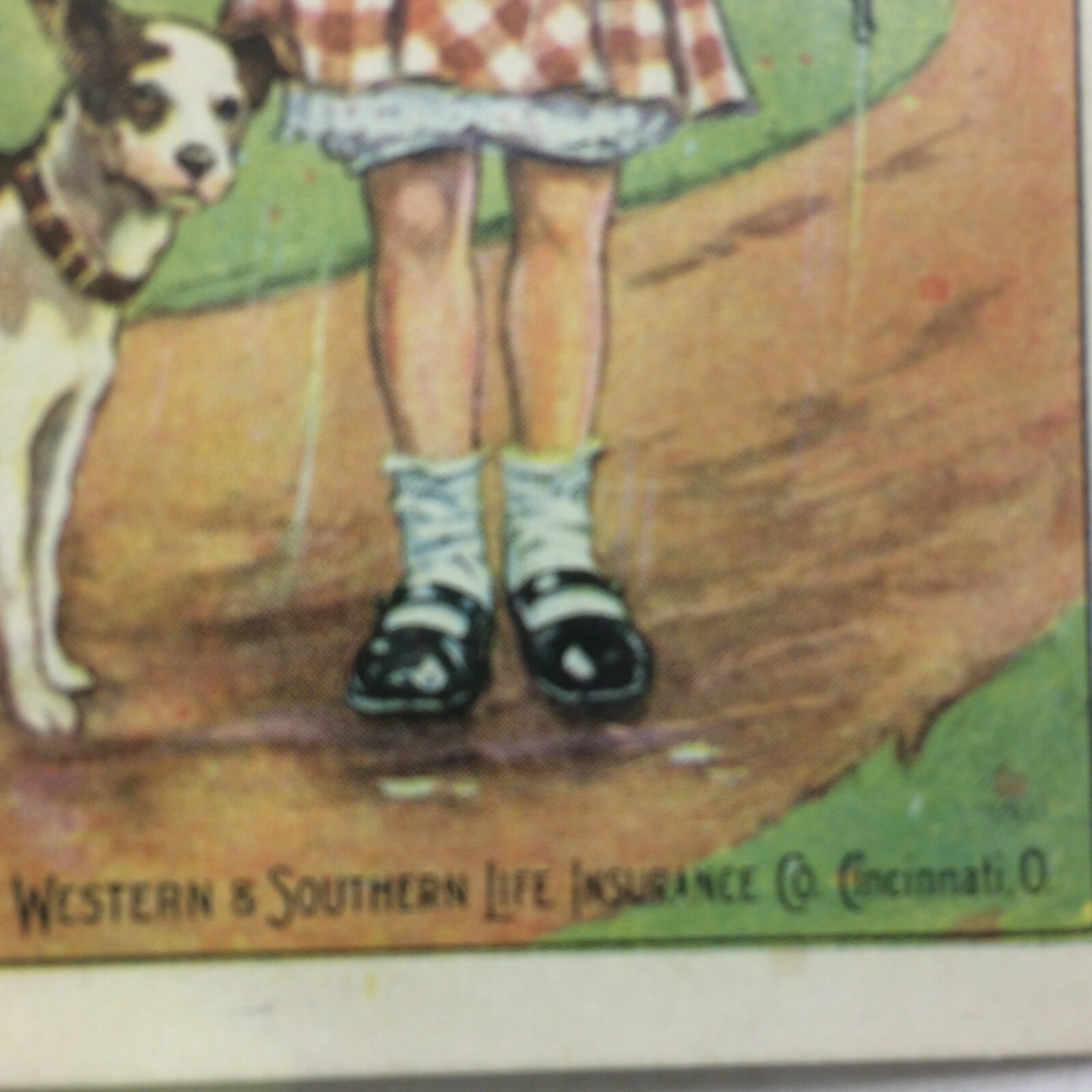 Vintage Trade Card Advertising The Western & Southern Life Insurance Co. Ohio