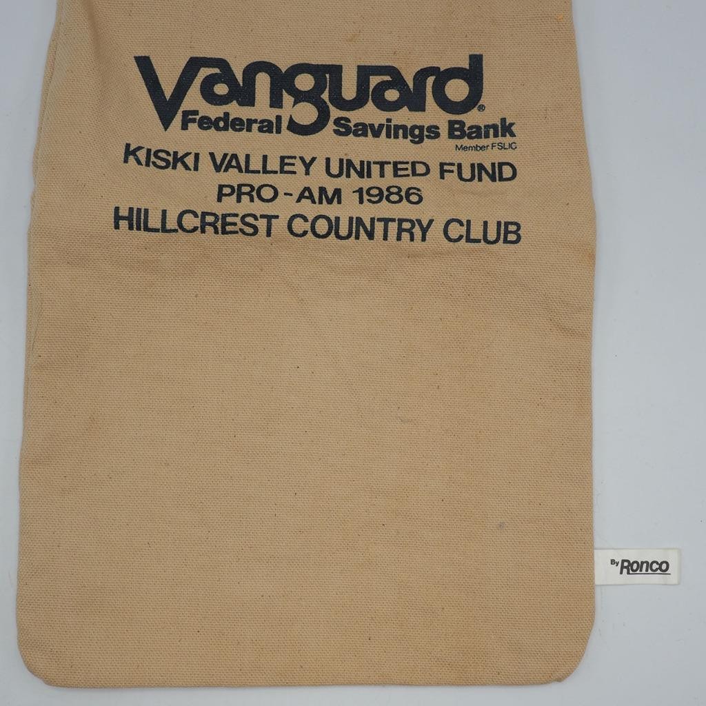 Vanguard Kiski Valley Pittsburgh Pennsylvania Canvas Bank Bag