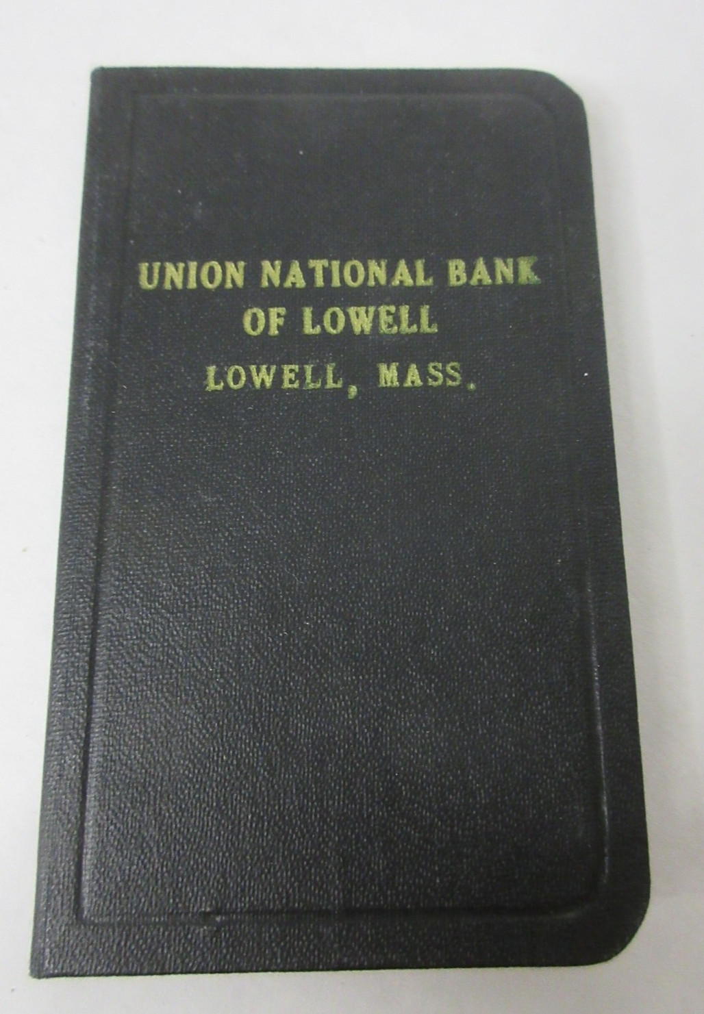 Vtg 1949-1950 Union National Bank Lowell, Mass MA Bank Book