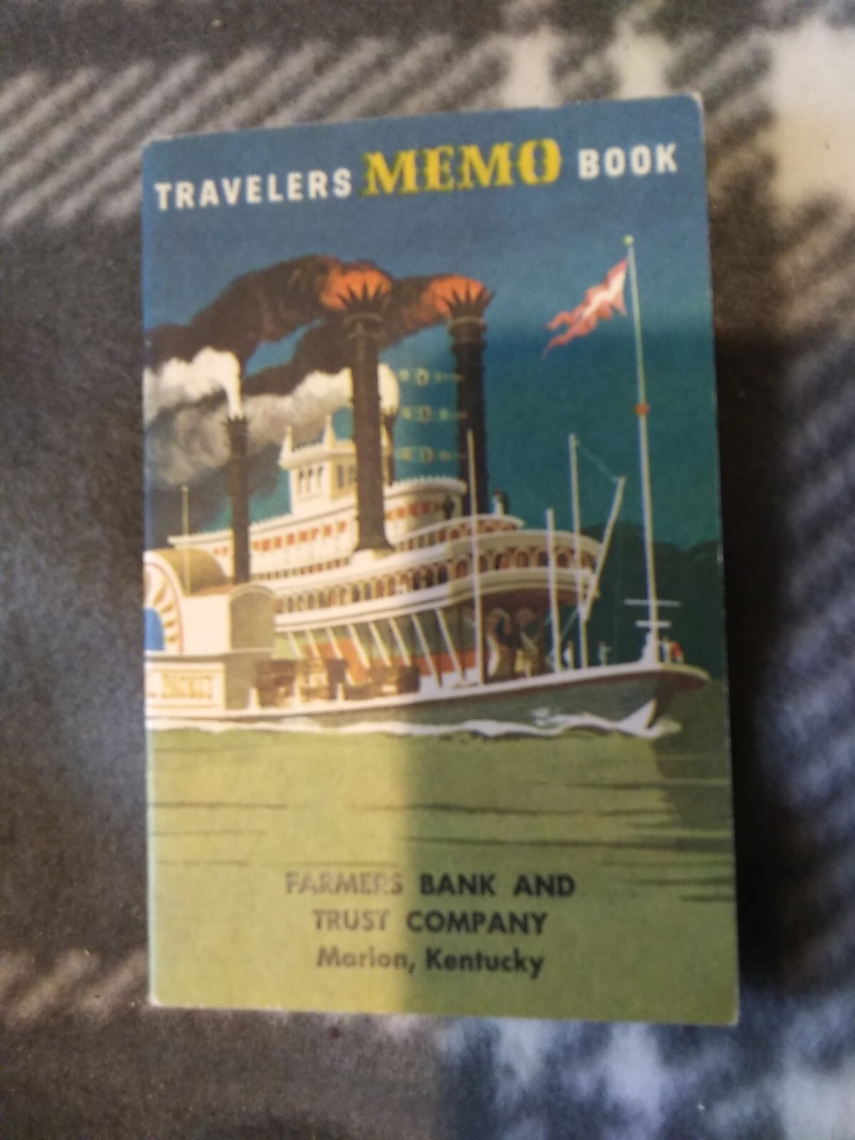Vintage Travelers Memo Book Hamilton National Bank 1958 Knoxville, Tennessee