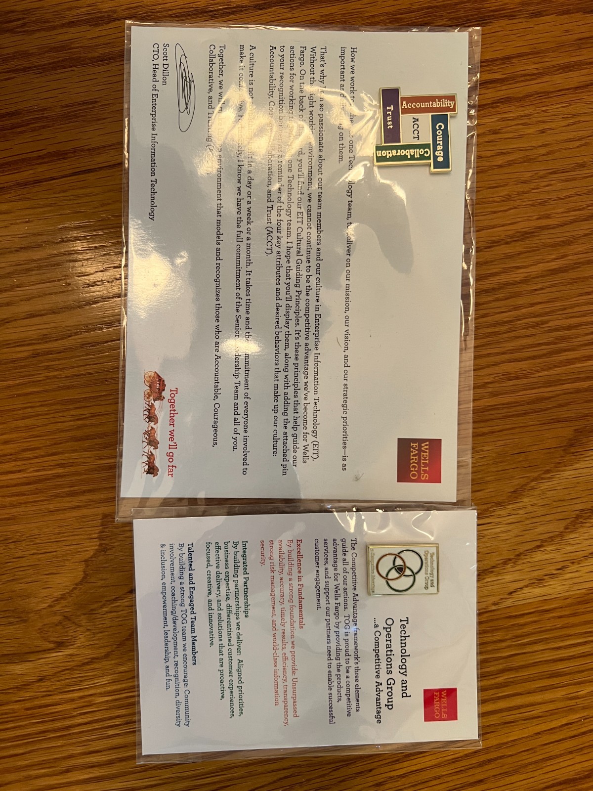 Wells Fargo 10Item Lot – Top Performer Award and Digital Picture Frame, misc pin