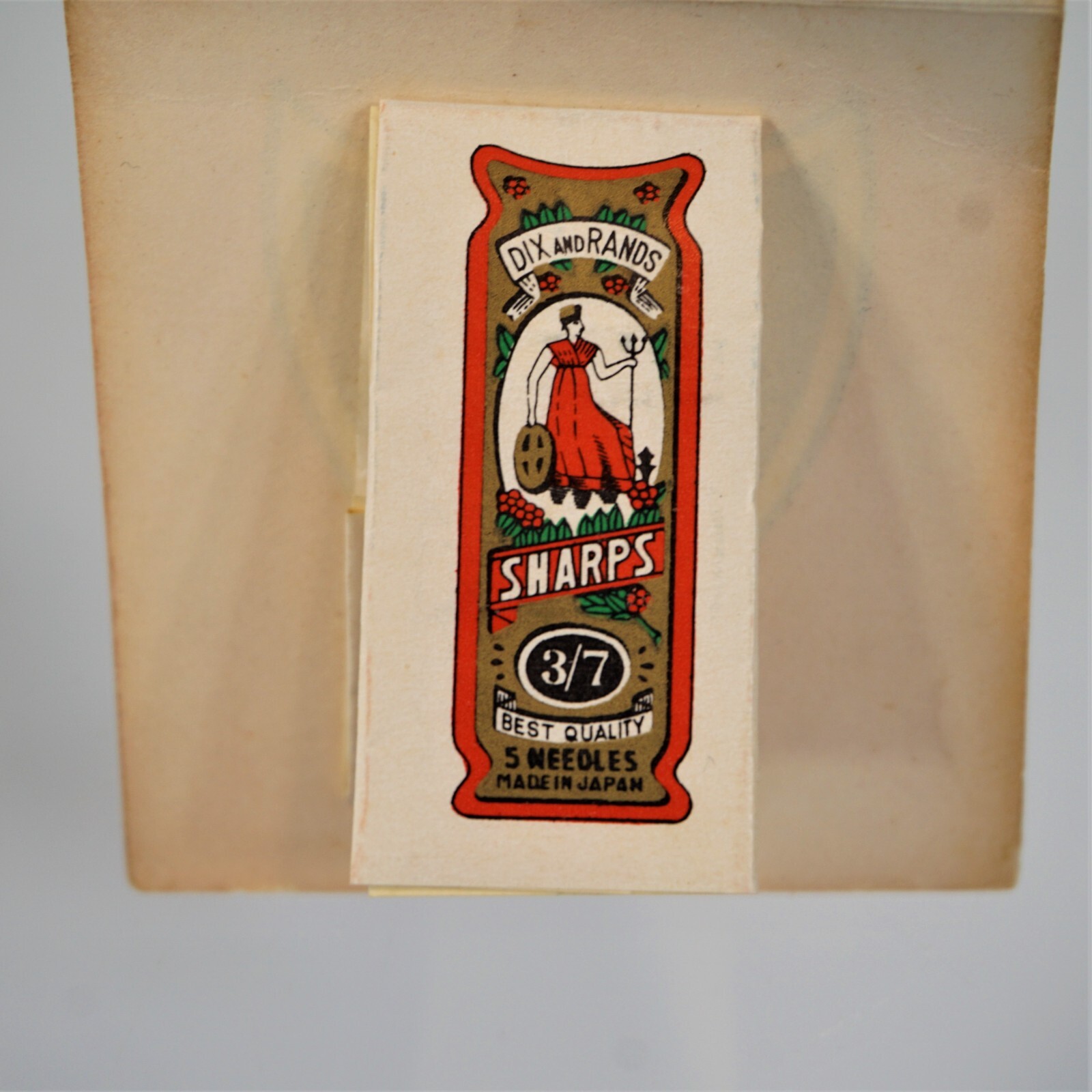Vintage National Life & Accident Ins Advertising Sharps Sewing Needles Japan