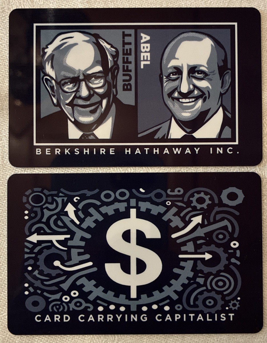 Warren Buffett Berkshire Hathaway 2026 Capitalist Card Wallet Size Double Sided