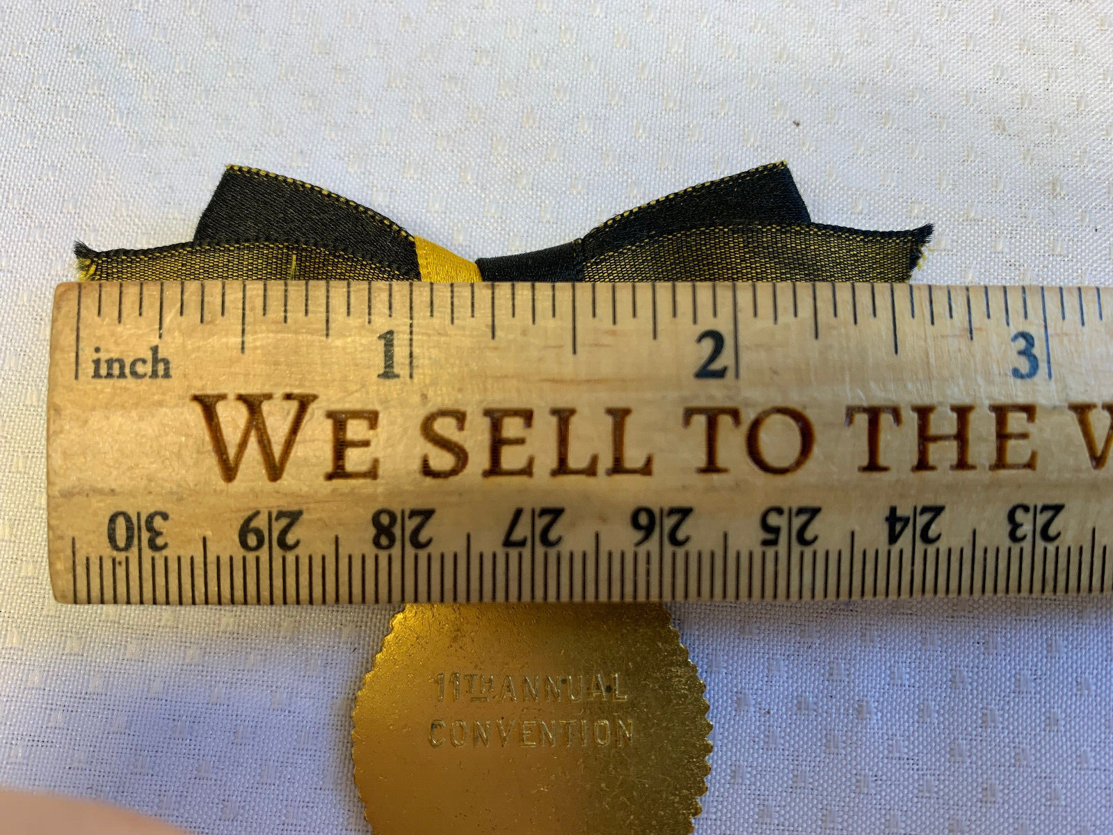 1906 Nat’l Assoc of Credit Men Souvenir Badge Pin Balto MD 11th Convention