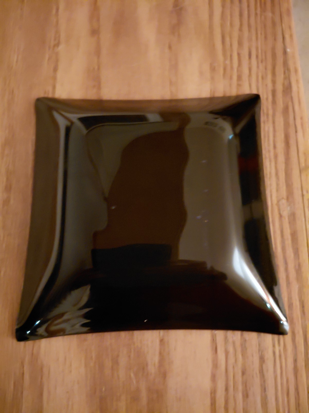 Vintage Adams Potato Chips Glass Change Tray Lansing MI Advertising Collectible