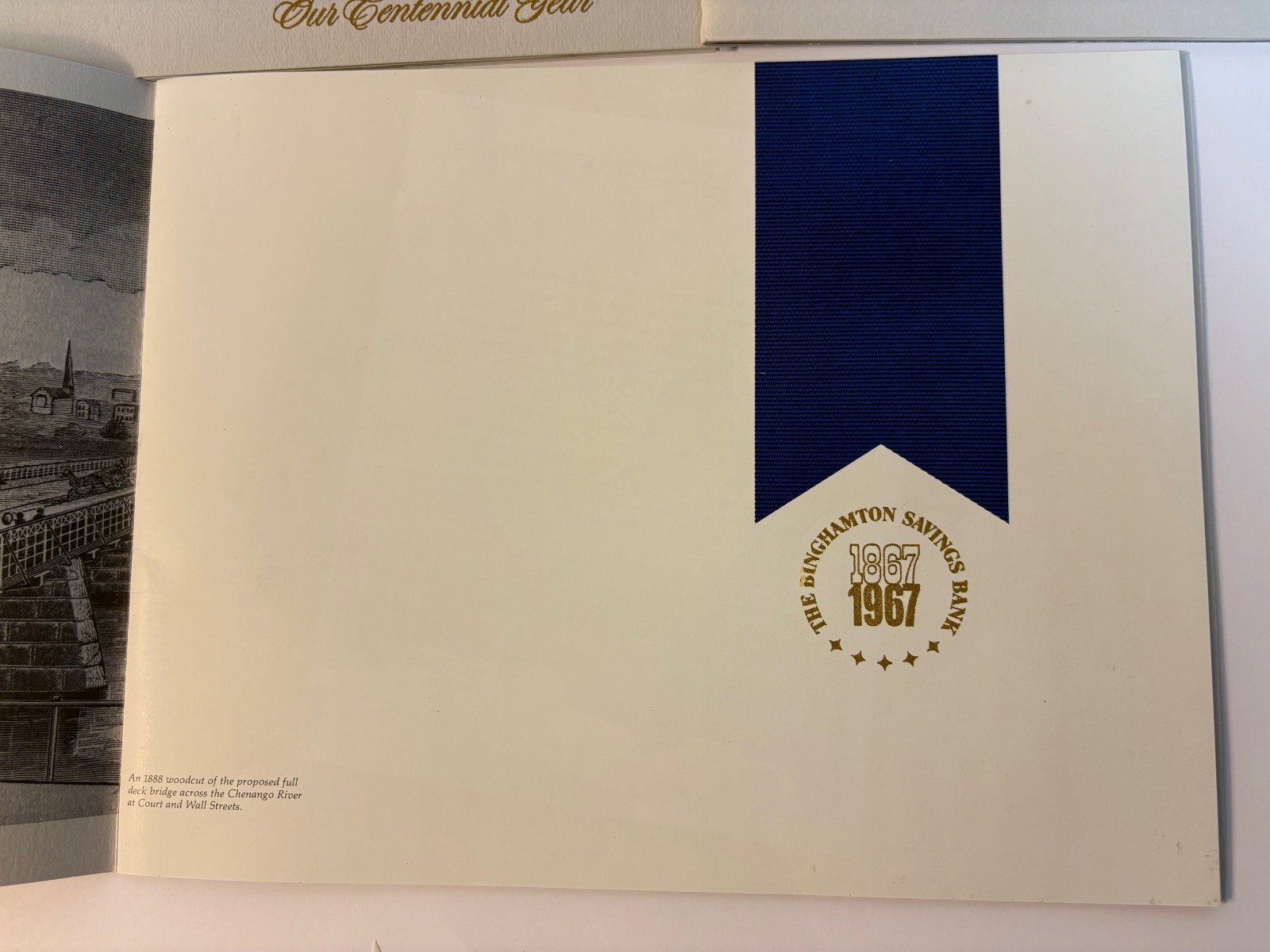 339: 1867-1967 Binghamton Savings Bank Centennial Advertising Items