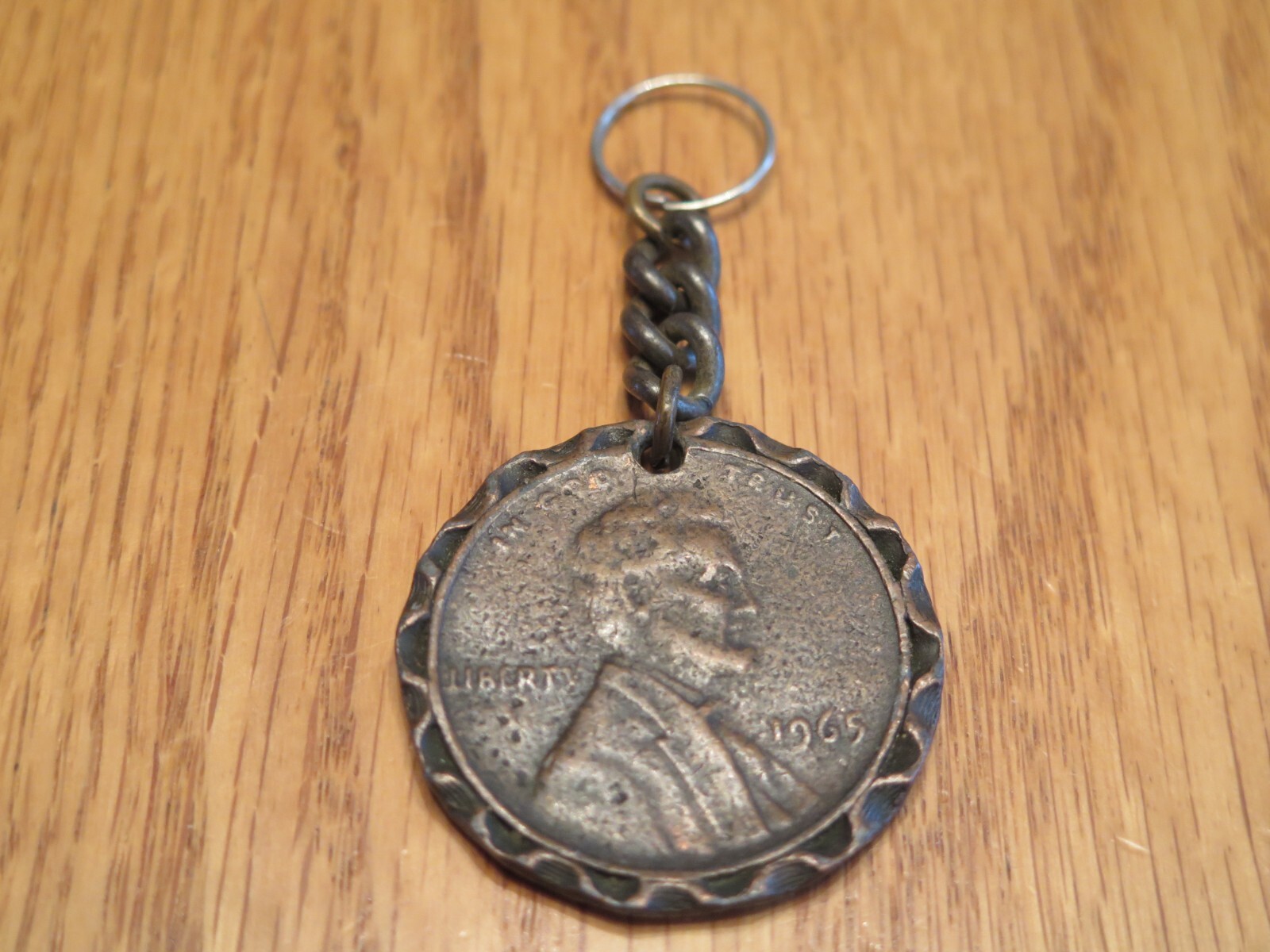 Berwyn Illinois Vintage Lincoln Federal Savings & Loan Bank Keychain Advertising