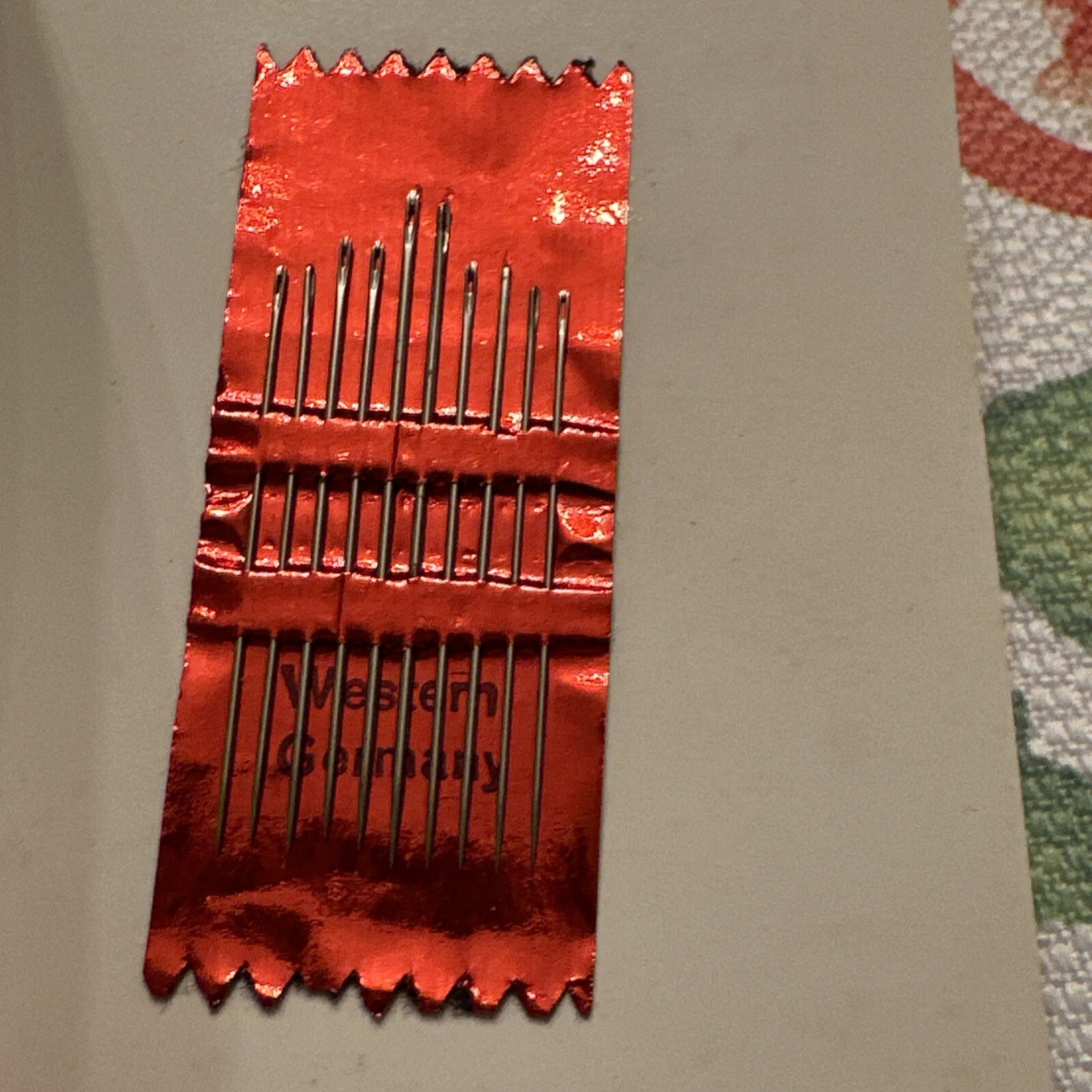 Vintage Liberty National Life Insurance Co. Needle Packet 