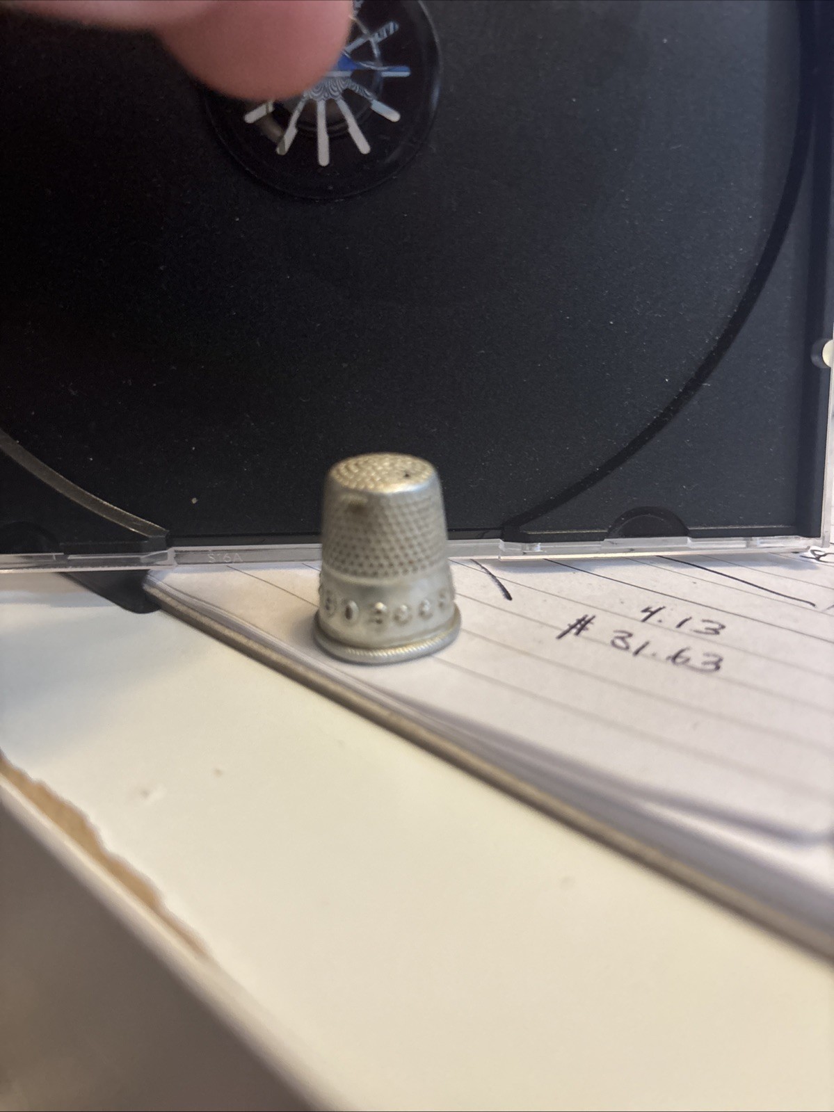 Vintage Advertising Metal Thimble L & C Since 1903-Life & Casualty Insurance Co.