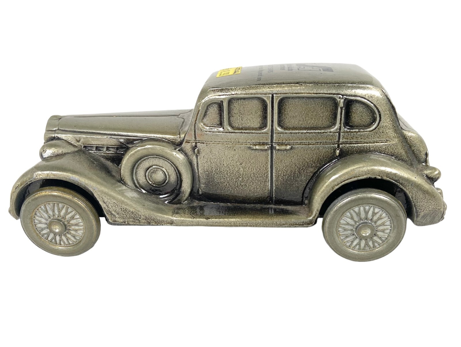 1937 Packard V.12 Car Piggy Bank 1974 State Auto Insurance Advertising