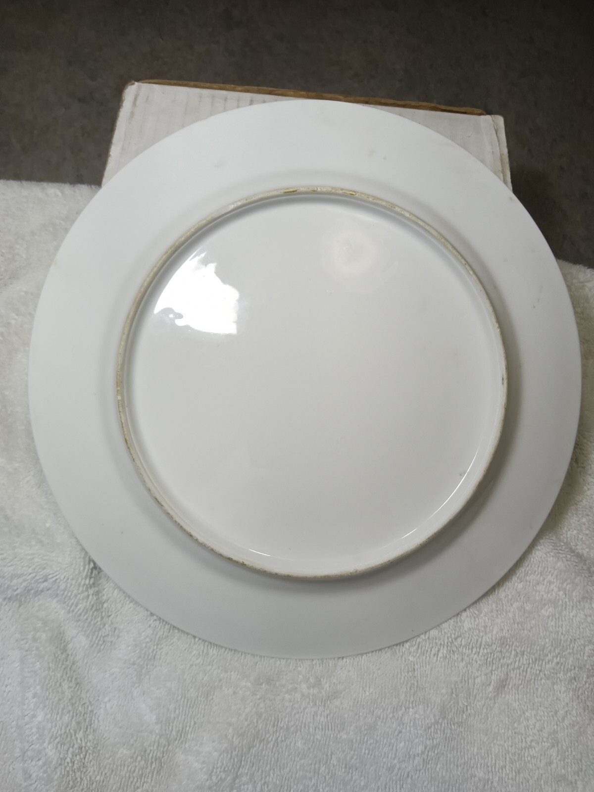 Metropolitan life insurance 1911 china plate District staff vtg banking