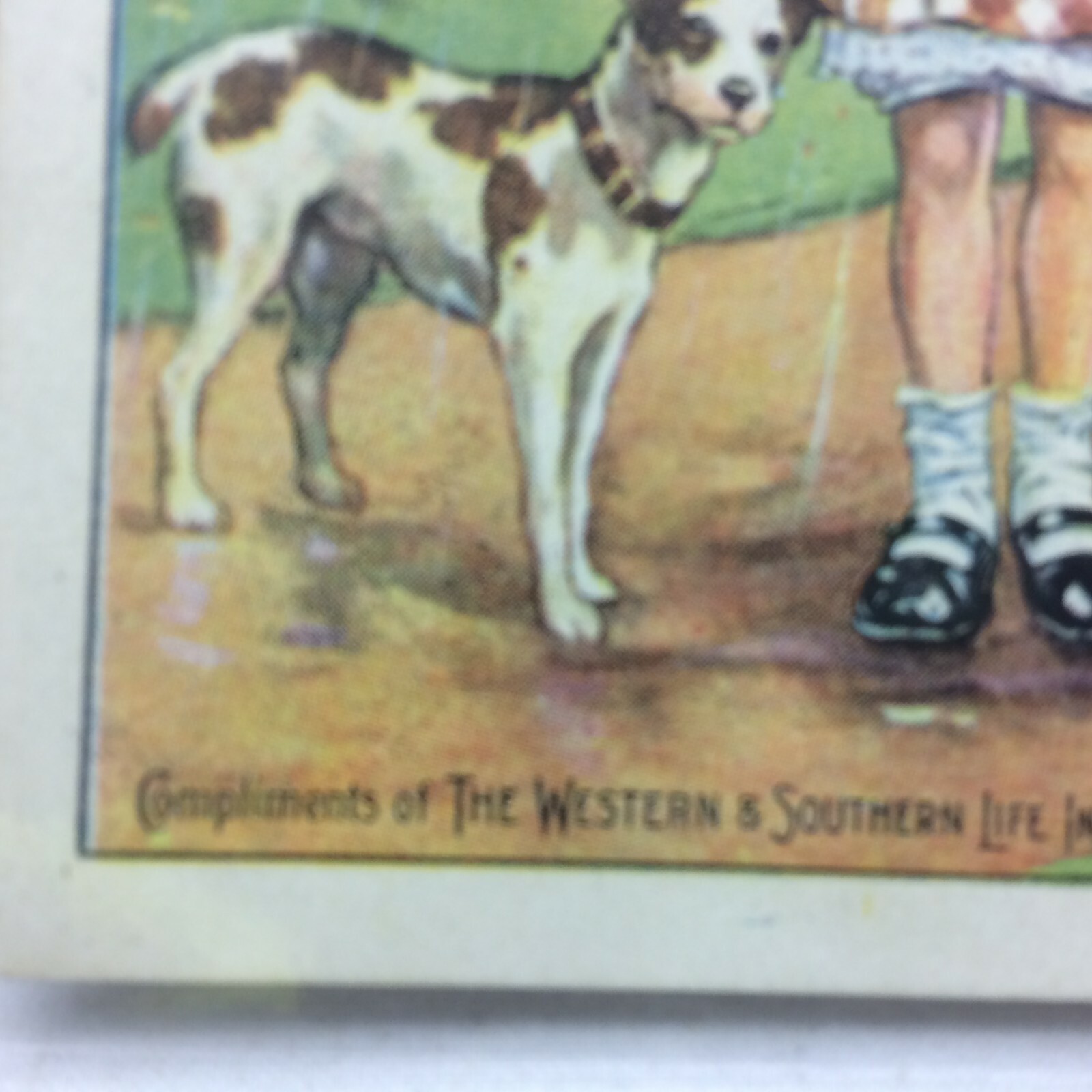 Vintage Trade Card Advertising The Western & Southern Life Insurance Co. Ohio