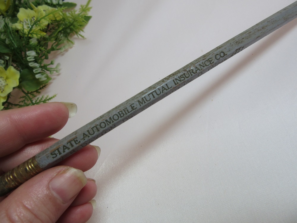 Advertising pencil. State Automobile Mutual Insurance. Marysville,OH