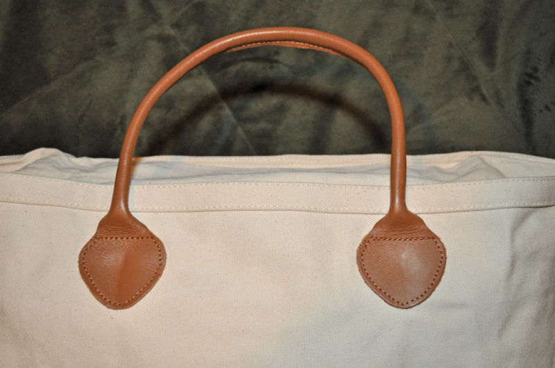LEHMAN BROTHERS (W/G) CANVAS BAG / LEATHER HANDLES ~ BOGO SALE ~ NEW!!