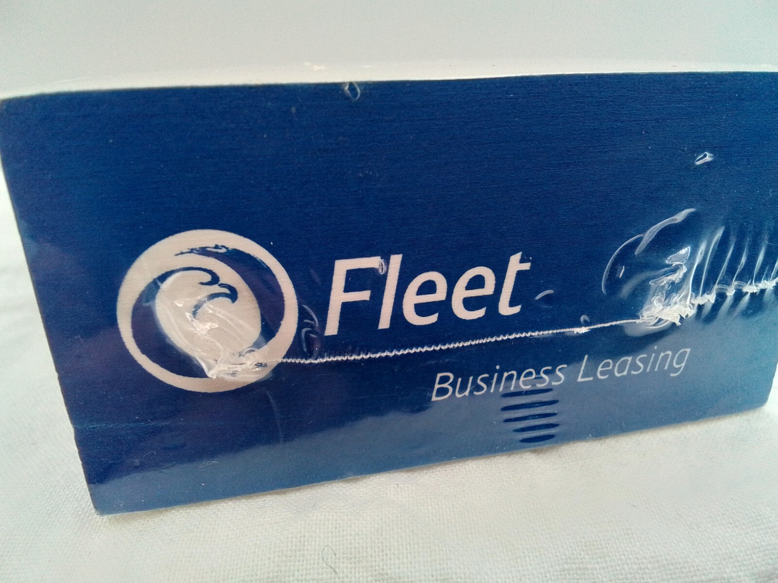 FLEET BANK VINTAGE ADVERTISING GIVEAWAY SEALED POST-IT NOTES BANKING CUSTOMER