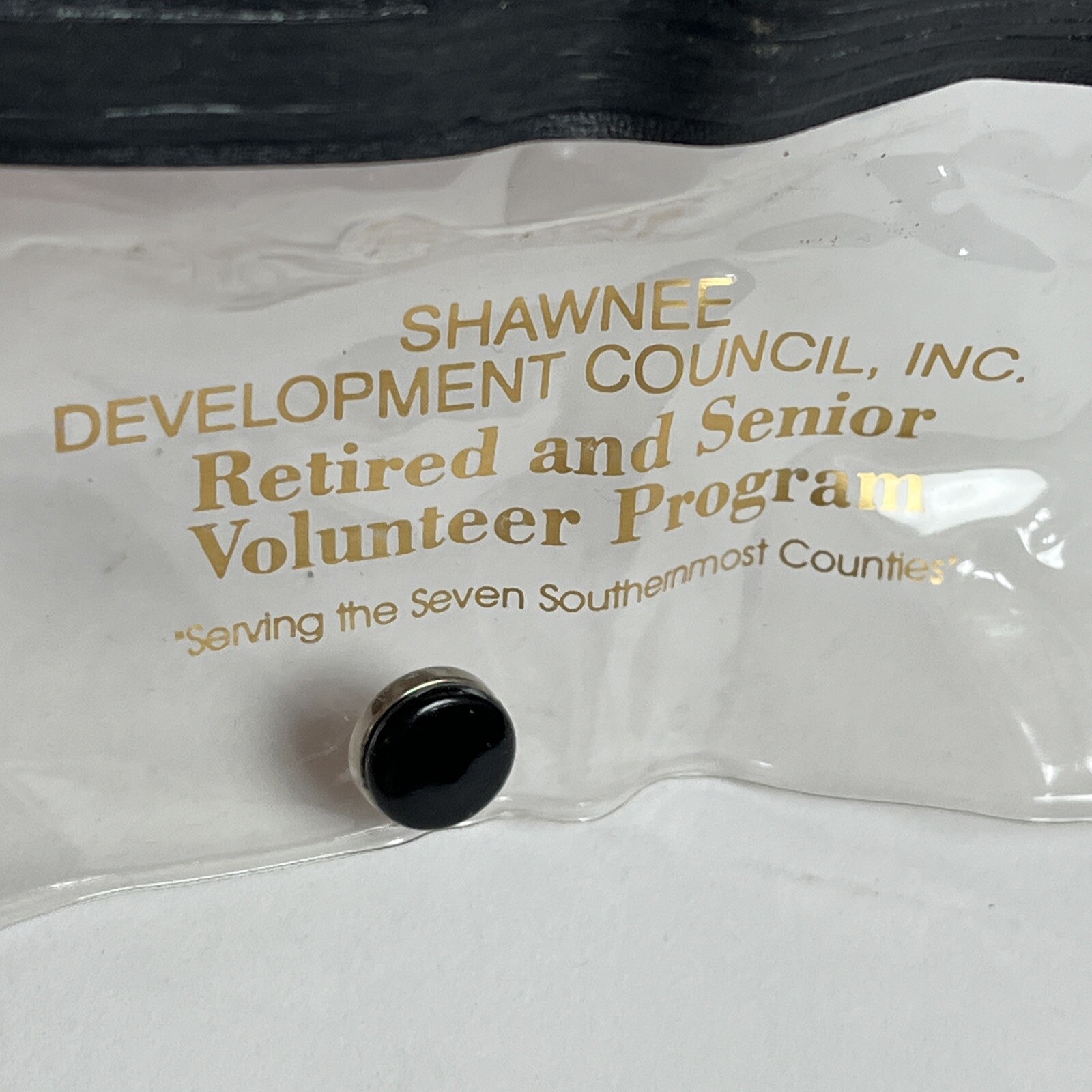 Vintage Pocket Size Tool Kit Vinyl Case Advertising Shawnee Development Council
