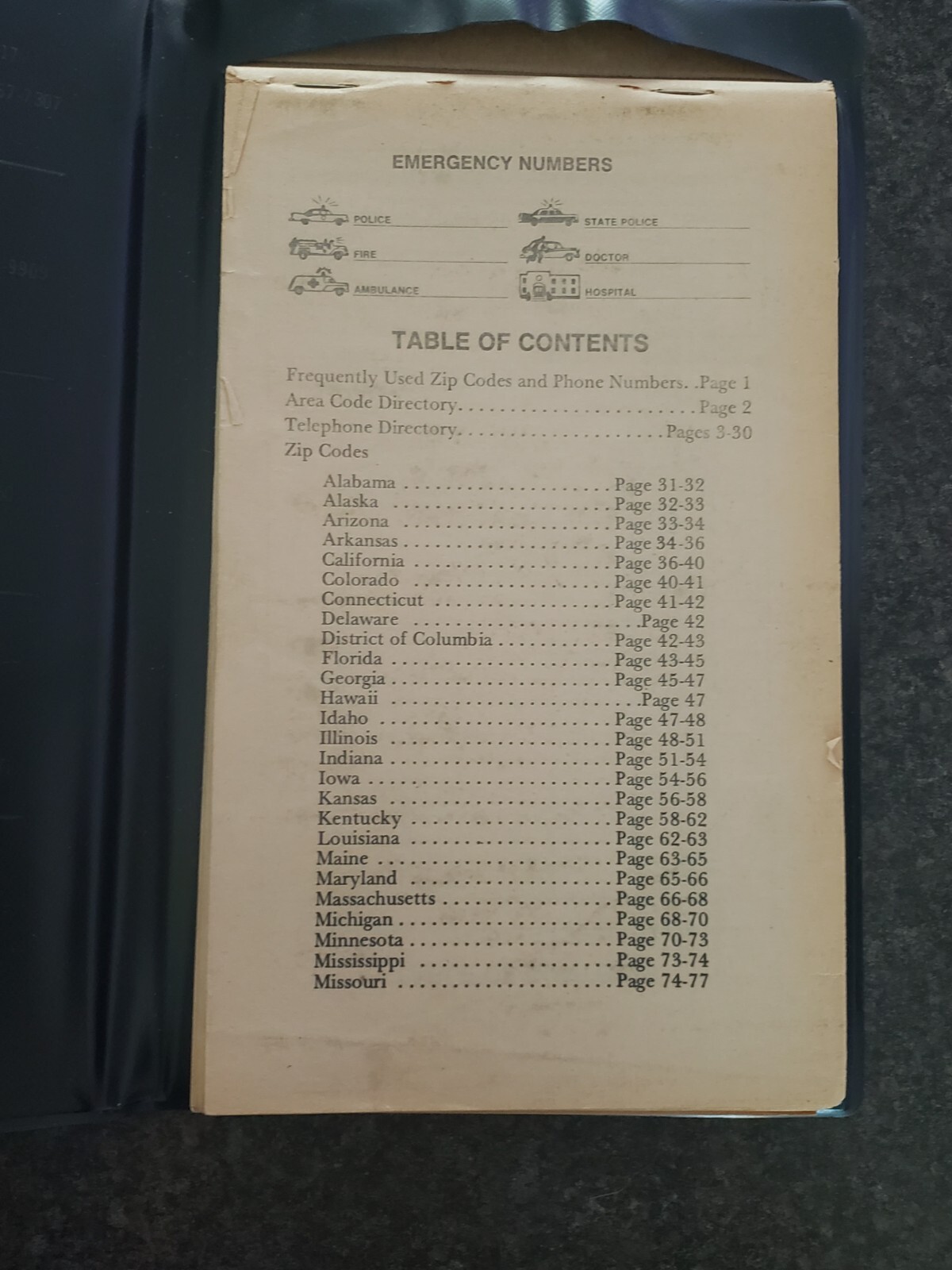 1st National Bank Of Marietta PA Address Book W Advertisements And Information