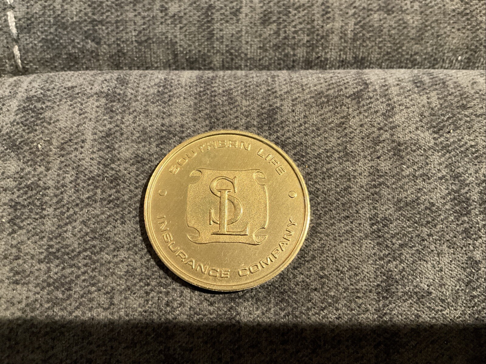 1977 Southern Life Insurance Company Coin 50th Year