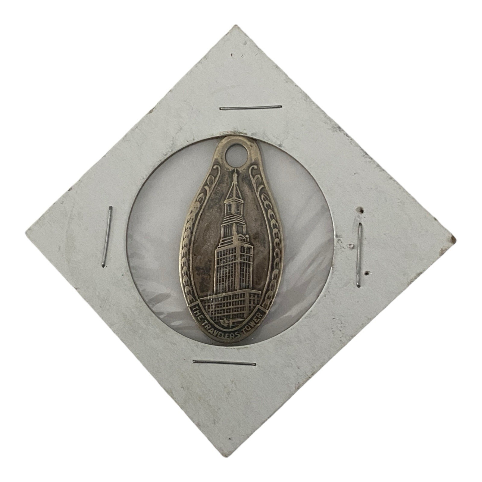 The Travelers Tower Building Hartford Insurance Company Idenitification Key Fob